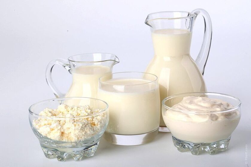Milch- und Milchprodukte